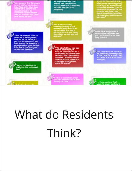 What do Residents Think?